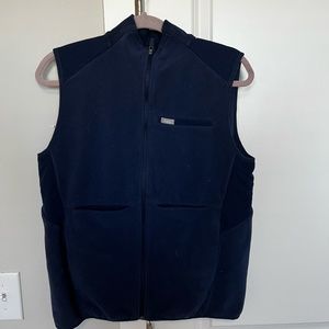 Figs On Shift Fleece Vest - Navy